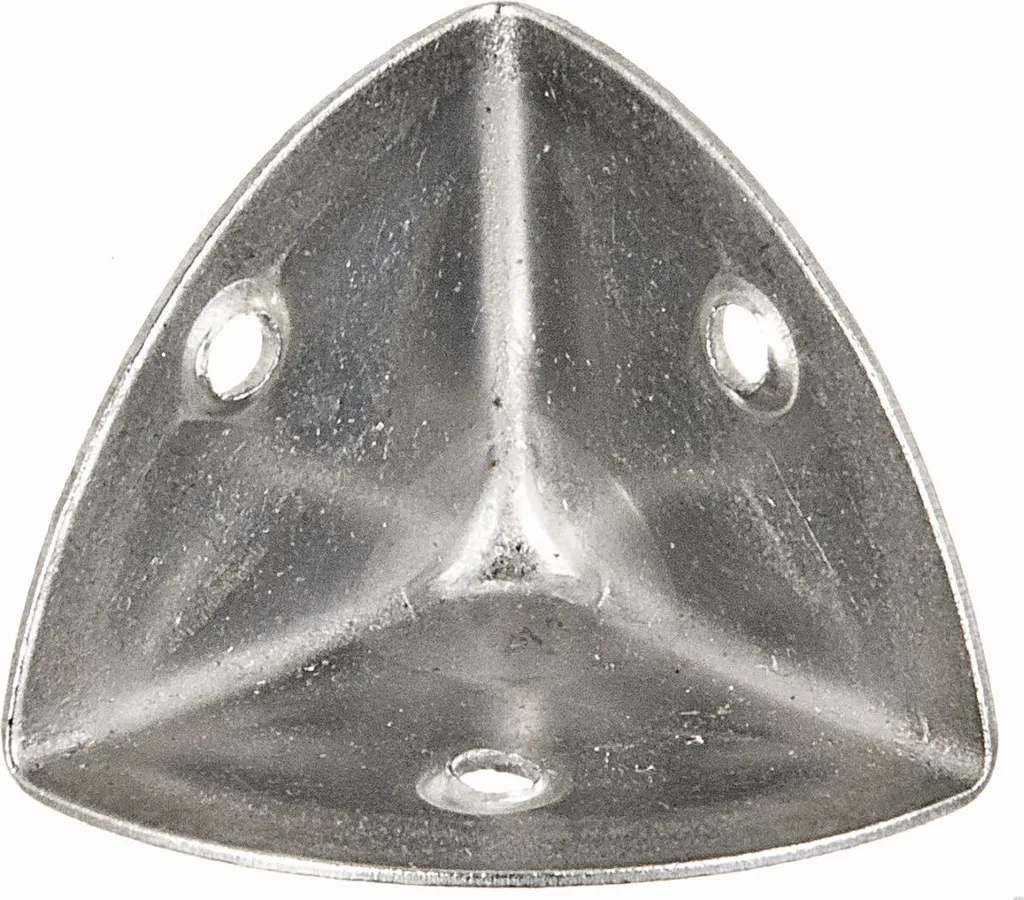 Coin de caisse pour malles de transport en acier inoxydable 36 mm x20