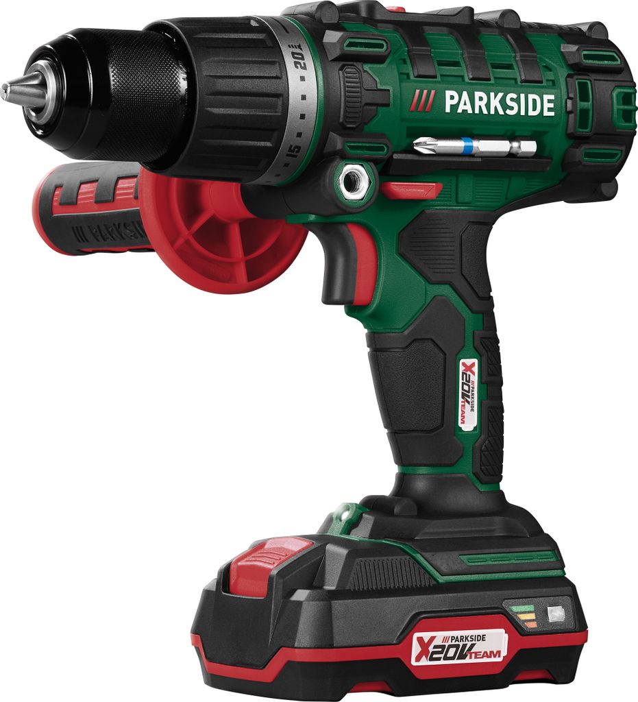 Parkside20 V 3in1 Akku-Schlagbohrschrauber PSBSA 20-Li mit Produktbild 