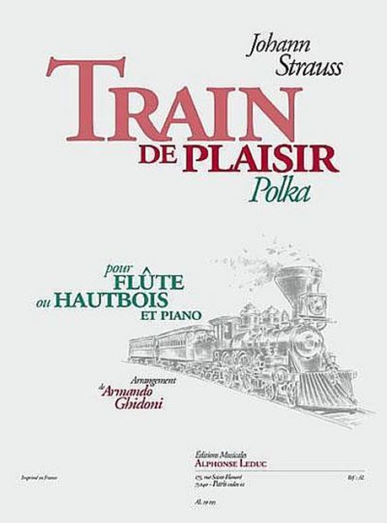 Train de plaisir op.281 für Flöte(Oboe) und Klavier
