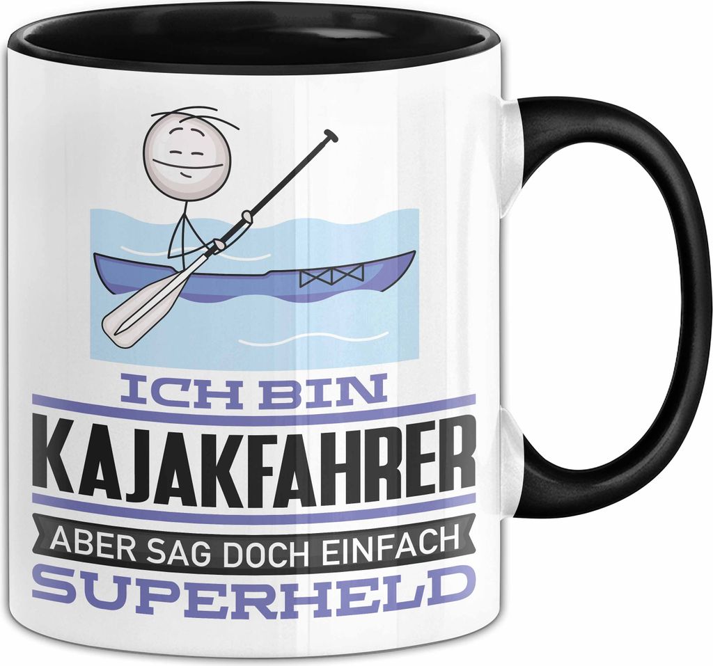 Kajakfahrer Geschenk Tasse Ich Bin Kajakfahrer Aber Sag Produktbild 