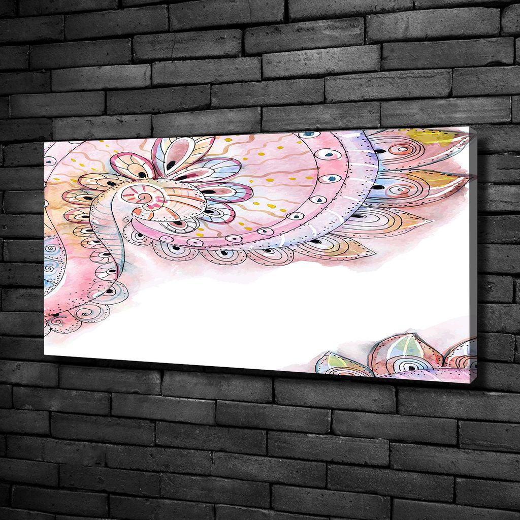Tulup Leinwandbild -100x50 cm - Wandkunst - Drucke auf Leinwand - Leinwanddruck - Kunst: modern & klassisch - Mehrfarbig - Abstraktes Muster