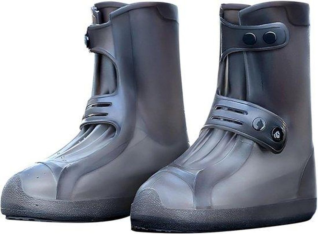 Wasserdichte, opvouwbare, antislip-Schutzscheiben für Regenschuhe (XL)