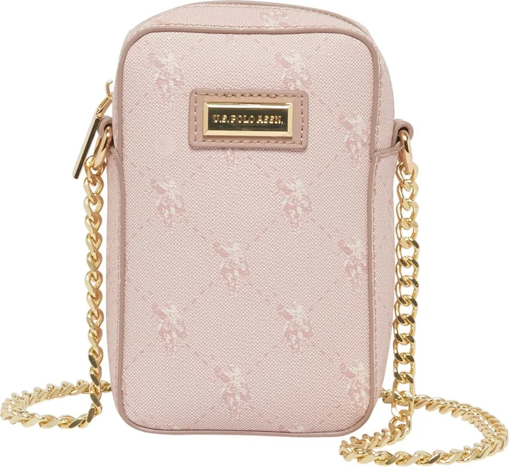 U.S. POLO ASSN. Hampton Mini Bag Powder Rose - Sac à épaule élégant