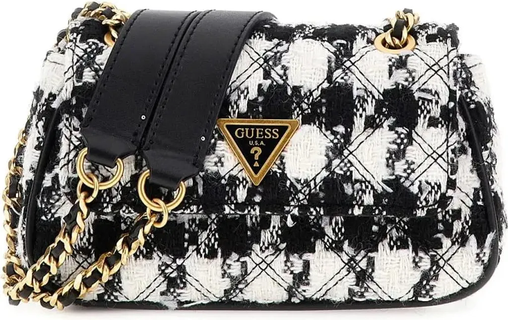 Guess Spark Micro Mini Bag Nero Multi TW874878 Crossbody per Donna