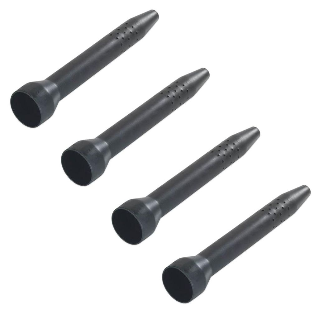 4er-Set Wurzelbewässerungstrichter, 30 cm Kunststoff-Gießspikes für Gartenpflanzen und Bäume, Tiefwurzel-Bewässerungsspitzen