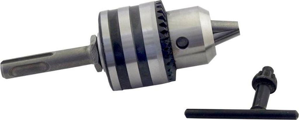 13-mm-Schaftaufnahme mit Schlüssel und SDS-Plus-Anschluss