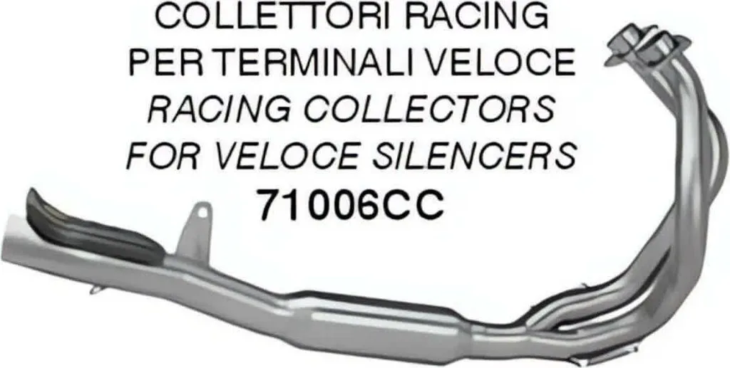 Collecteur Arrow 71006CC : Supprimez les Brides Inox sur votre Kawasaki