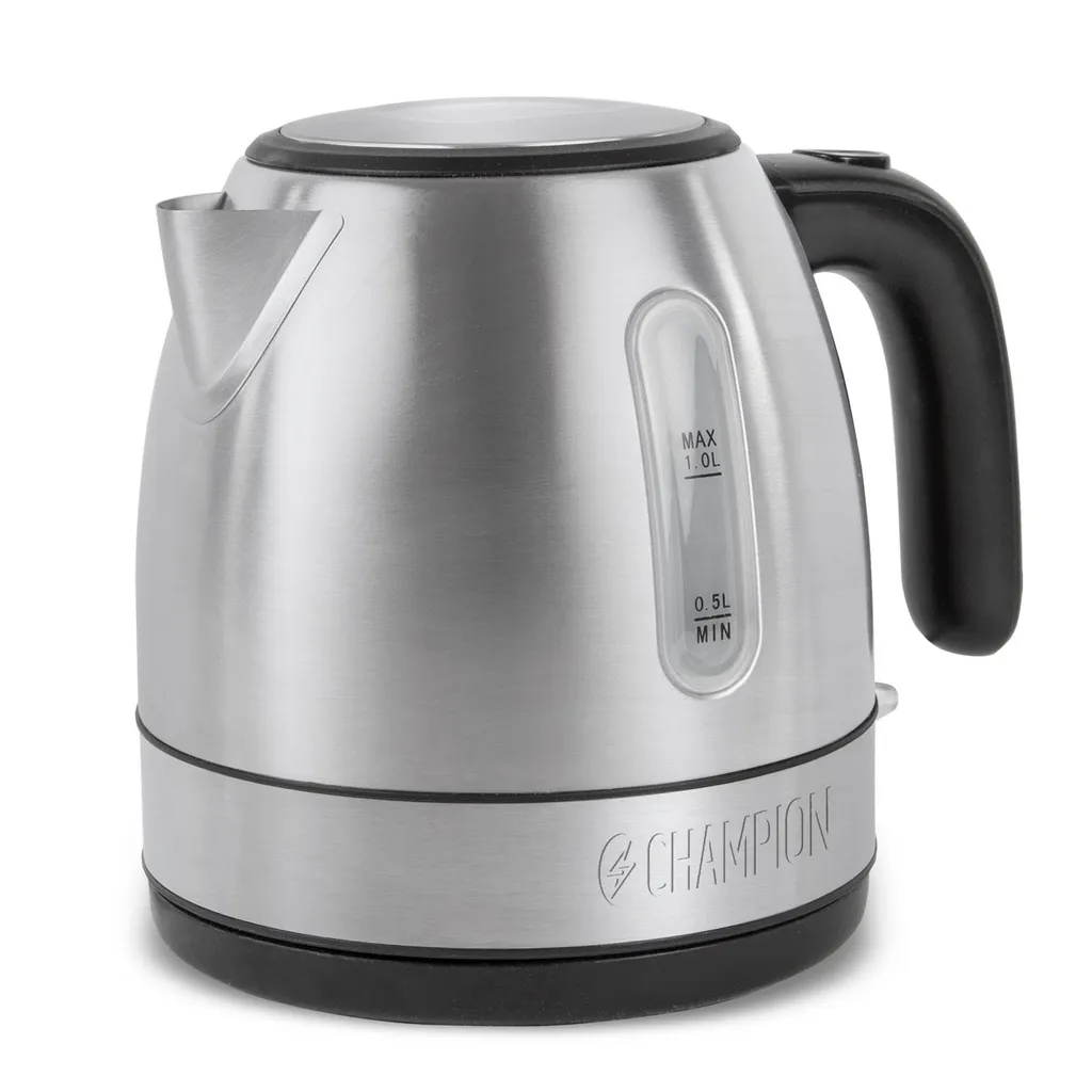 Bouilloire 1.0L VK050 Inox : idéale pour vos thés et cafés au bureau ou maison