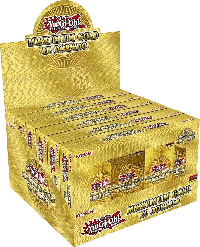 Yu-Gi-Oh! Maximum Gold: El Dorado Display (6 Sammelboxen) Deutsch