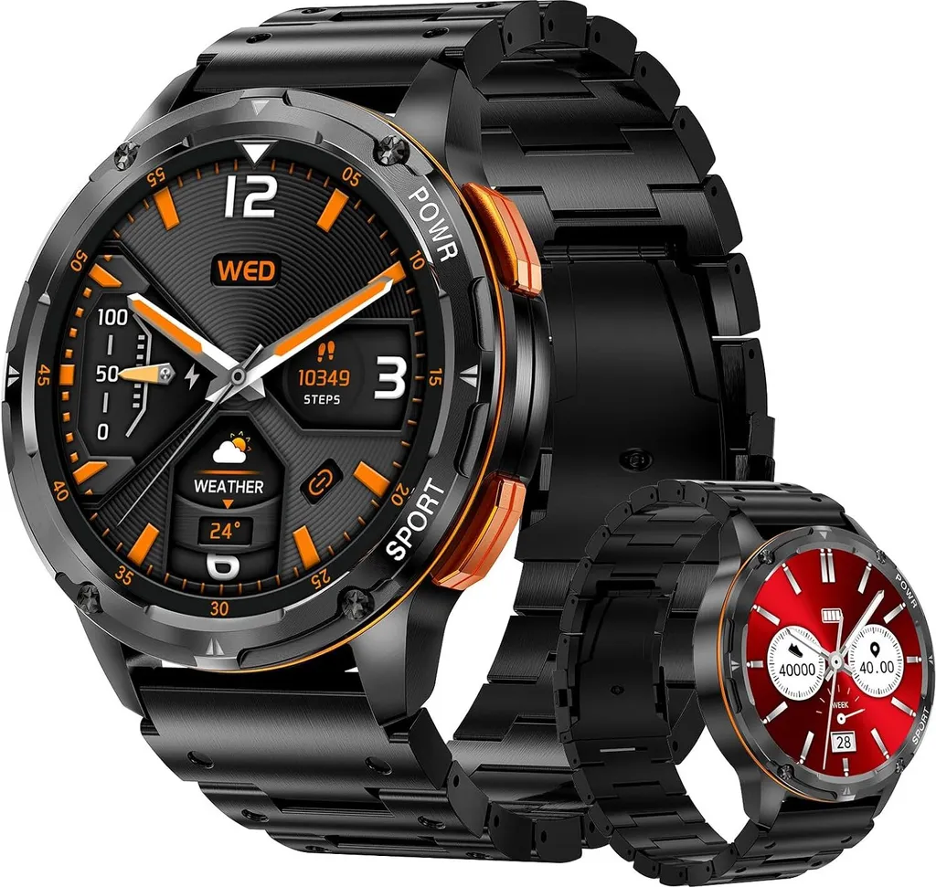 Axfee Smartwatch Fitness Uomo: Schermo HD e Notifiche Smart