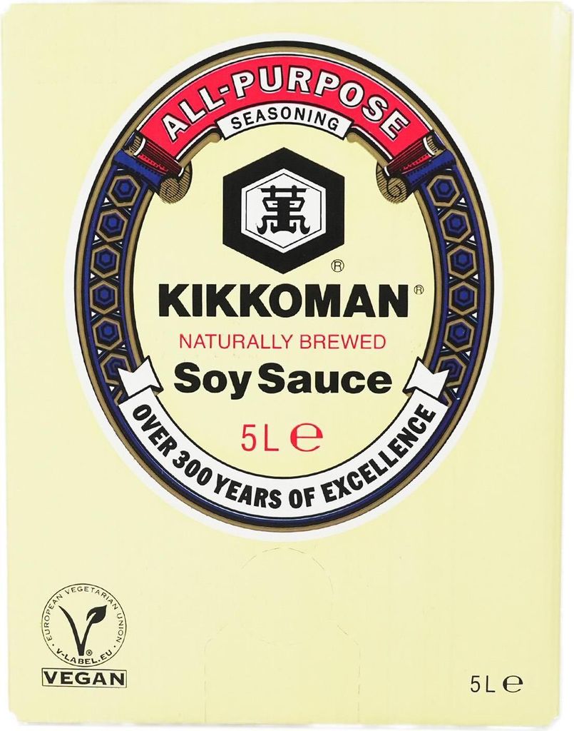Kikkoman Soja-Sauce natürlich gebraut im Vorratseimer Produktbild 