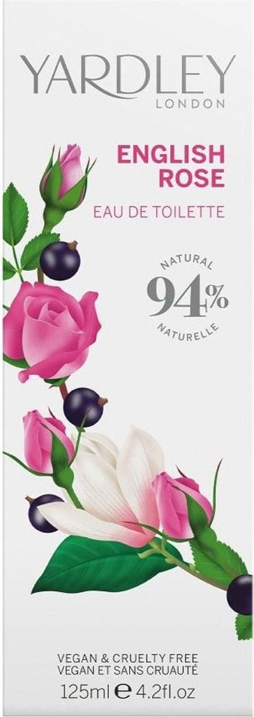 Yardley English Rose Eau de Toilette per donna 125 ml Immagine del prodotto 