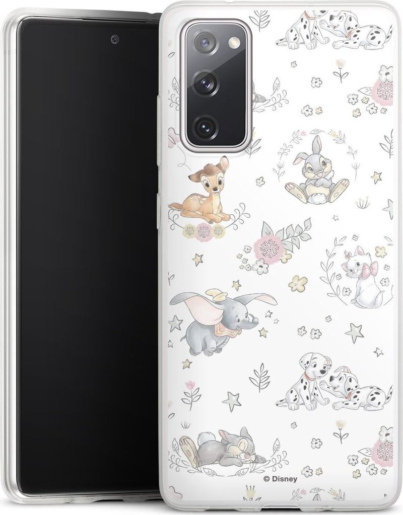 DeinDesign Slim Hülle für Samsung Galaxy S20 FE 5G Silikon Case Ultra Dünn Handyhülle Bambi Disney Dumbo