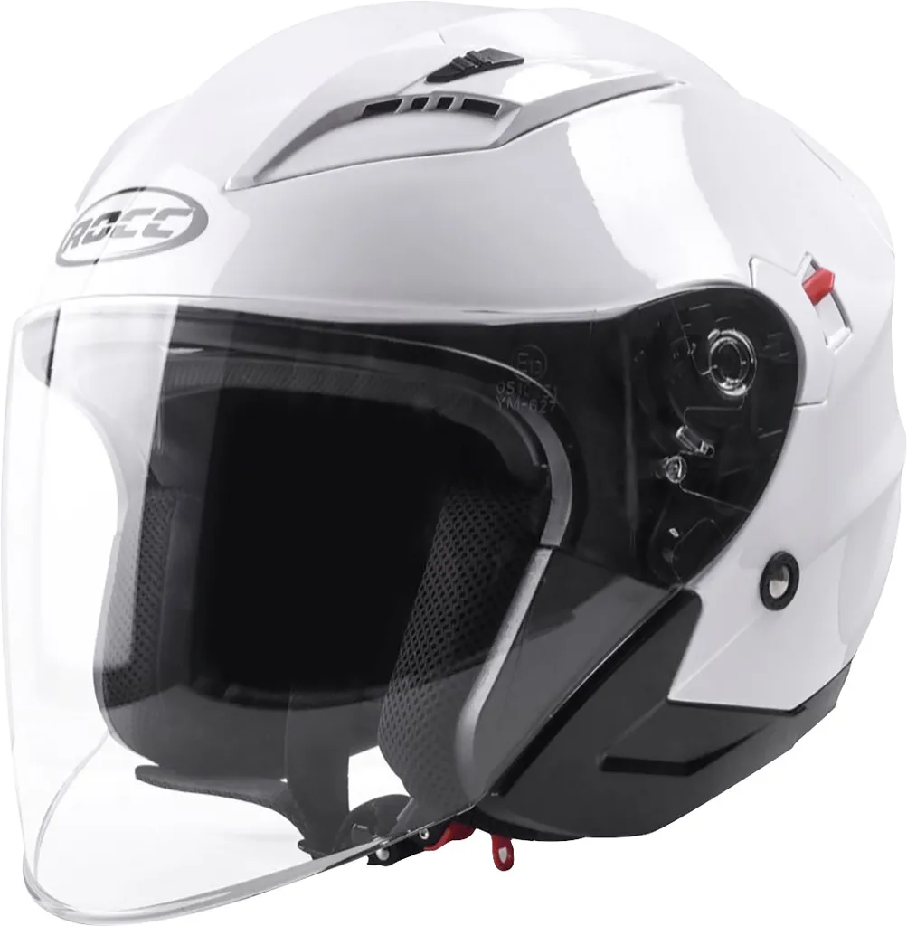 Casque ROCC 210 Blanc Brillant S Contre la Chaleur et la Fatigue
