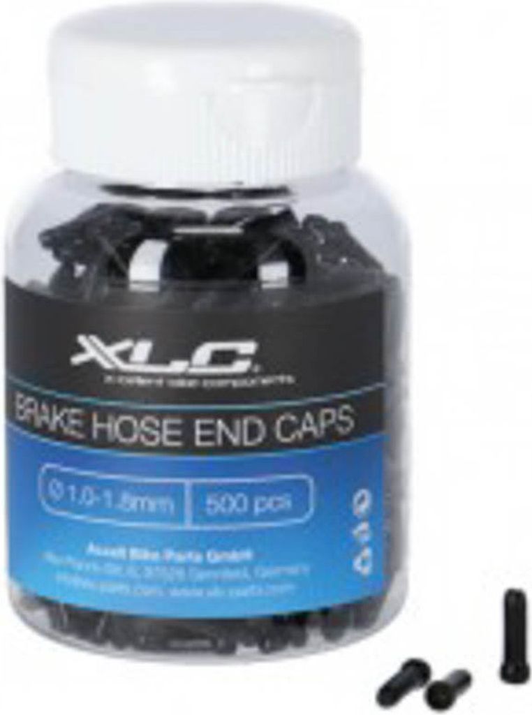 XLC Endkappen für Innenzüge BR-X09, Ø 1,0-1,8 mm, schwarz (500er Pack)