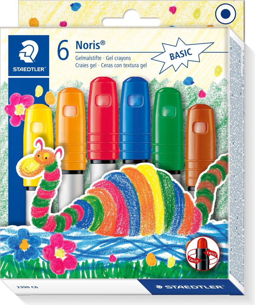 Matite gel Twister 6 colori Staedtler Immagine del prodotto 