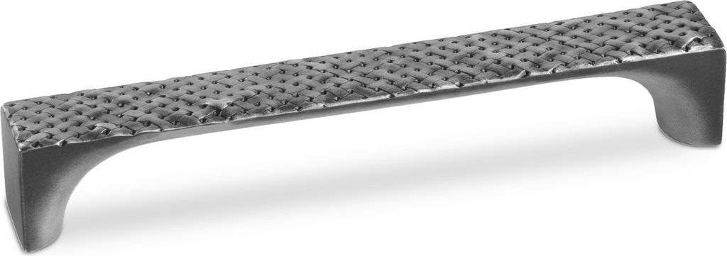 SOTECH Möbelgriff MATHIS BA 160 mm Eisen antik mit Flechtwerk Bügelgriff