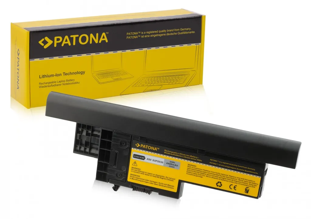 Batterie ThinkPad X60 1708 pour Travail Nomade - Autonomie Optimisée