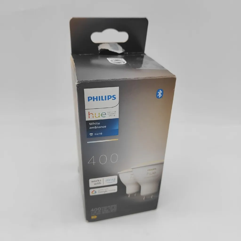 Philips Hue White Ambience GU10 Pack de 2 Ampoules LED Connectées
