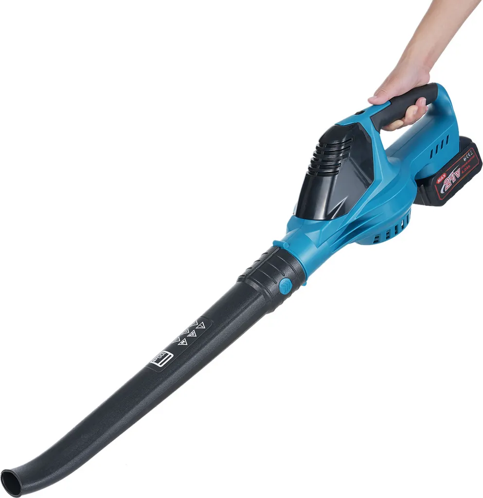 Souffleuse à feuilles pour patio et jardin 21V - Modèle manuel léger