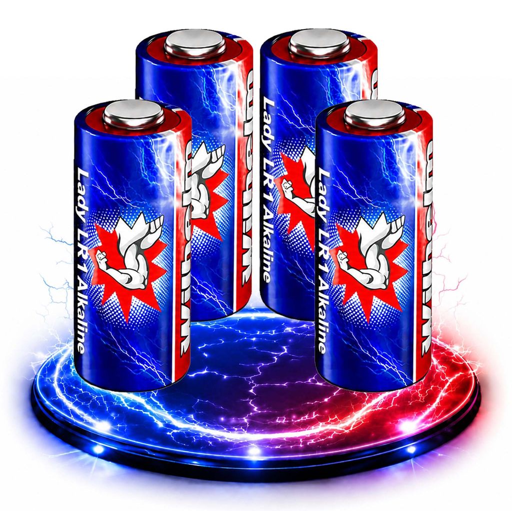 4 x WILHELM Lady N LR1 MN9100 4001 910A 1,5V Batterie Produktbild 