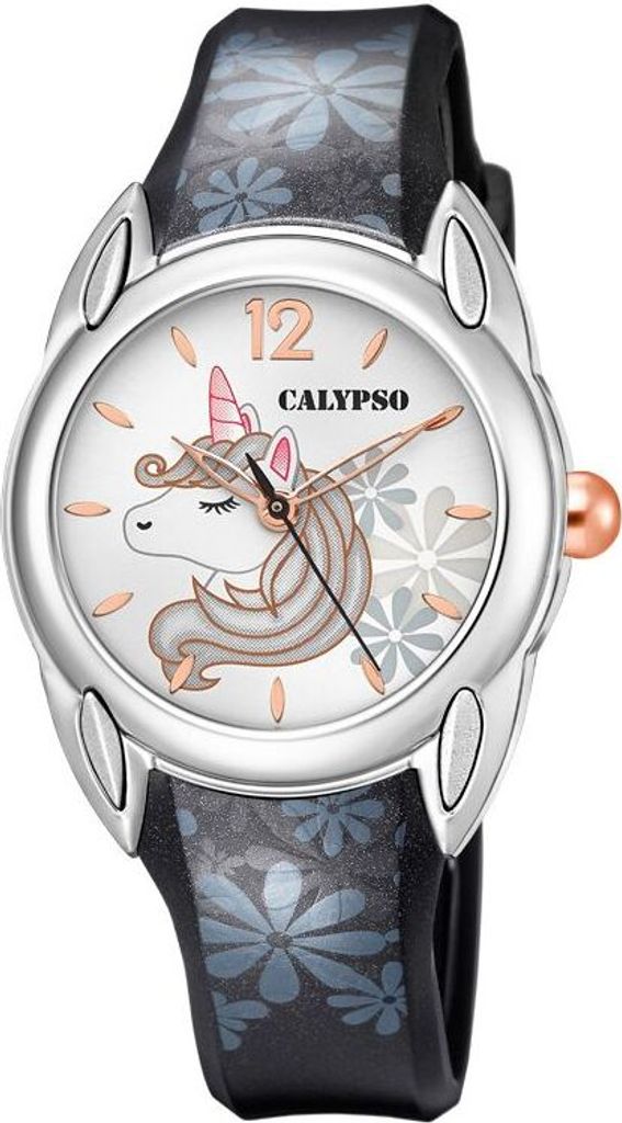 Calypso Mädchen Armbanduhr K5734/E Einhorn-Motiv