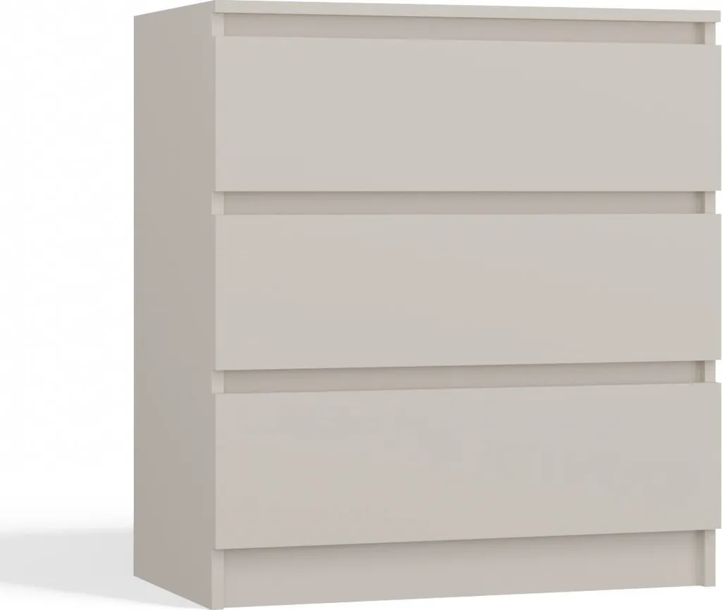 Commode à tiroirs TAAVI coloris cachemire - Meuble de rangement chic