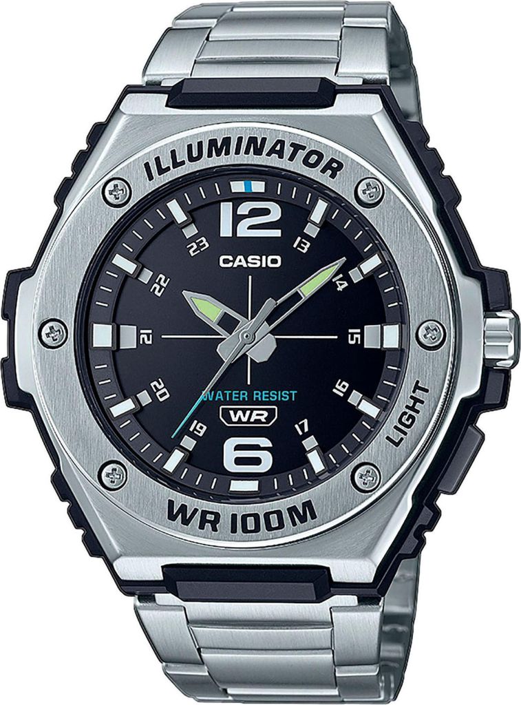 Casio Basis Stahl MWA-100HD-1AVEF Analog Herrenuhr Produktbild 