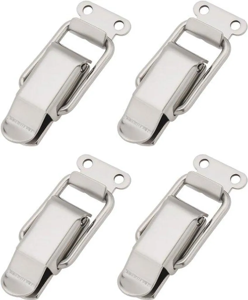 Cadenas pour valise avion lot de 4 protections bagages argent TSA