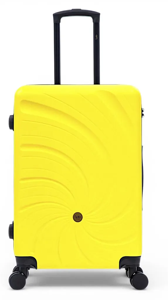 Valise Taille Moyenne Rigide SERENA - Bagage de Voyage 65cm Abs Noir
