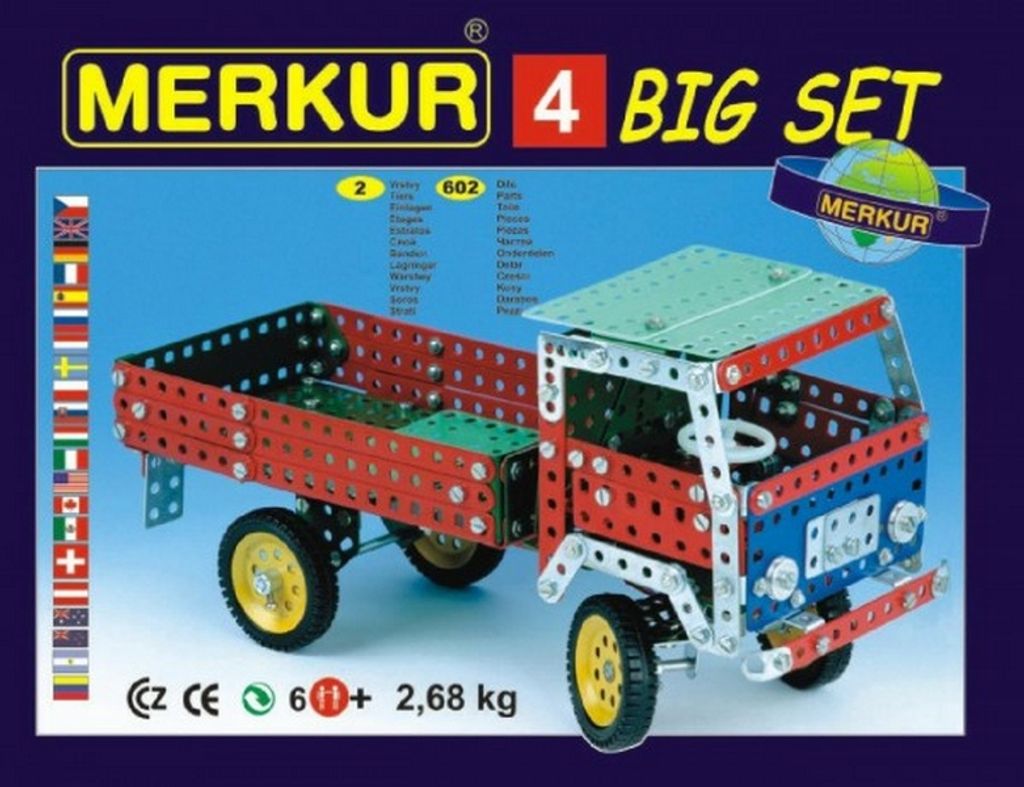 Bausatz Merkur 4, 609 Teile, 40 Modelle Produktbild 