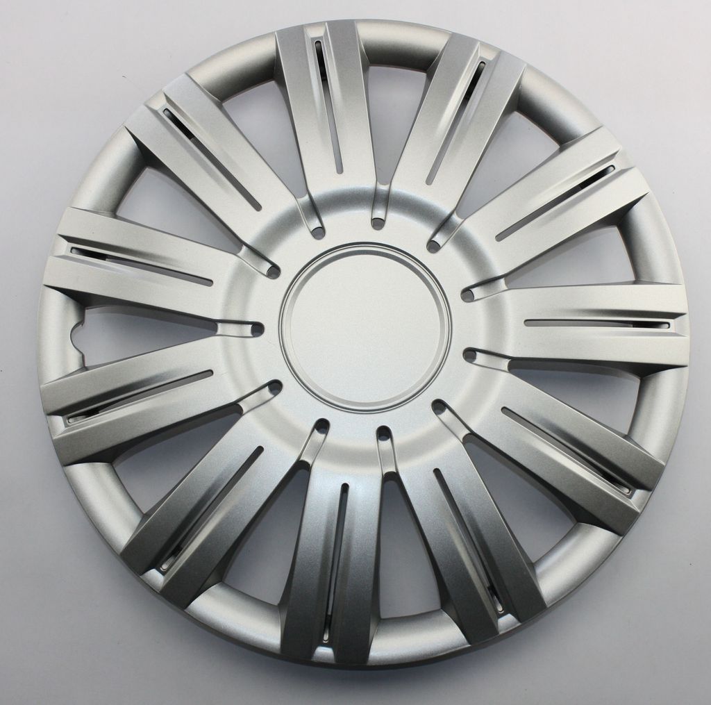 SET Radkappen Radzierblenden 4er Satz 15 Traffic silver