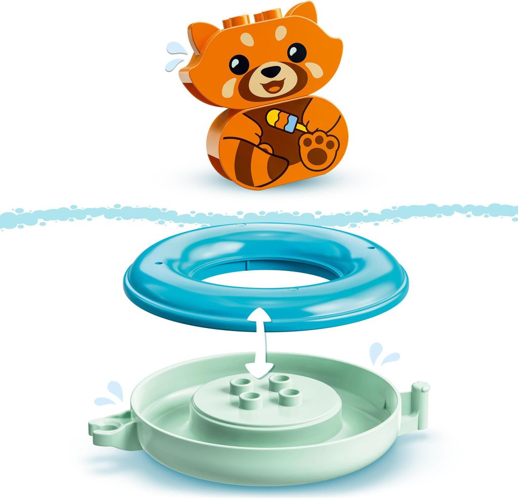 LEGO 10964 DUPLO Badewannenspaß: Schwimmender Panda, Produktbild 5