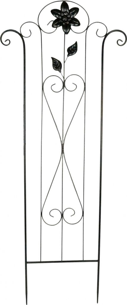 Gerades Rankgitter Barcelona klein ca. 120 cm - Gartendekoration