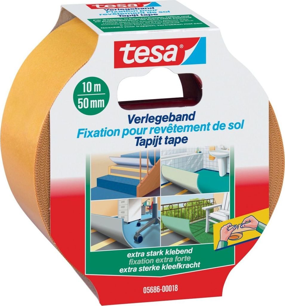 tesa lepiaca páska extra silná obojstranná 10m x 55mm Obrázok produktu 
