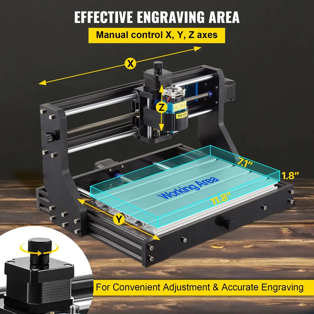 CNC 3018 Pro Graveur Laser : Solution Complète pour Gravure sans PC