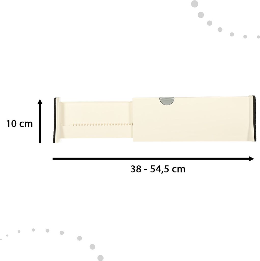 KIK KX4601_1 Organizér na oddělování zásuvek 38 až 54,5 cm Obrázek produktu 2