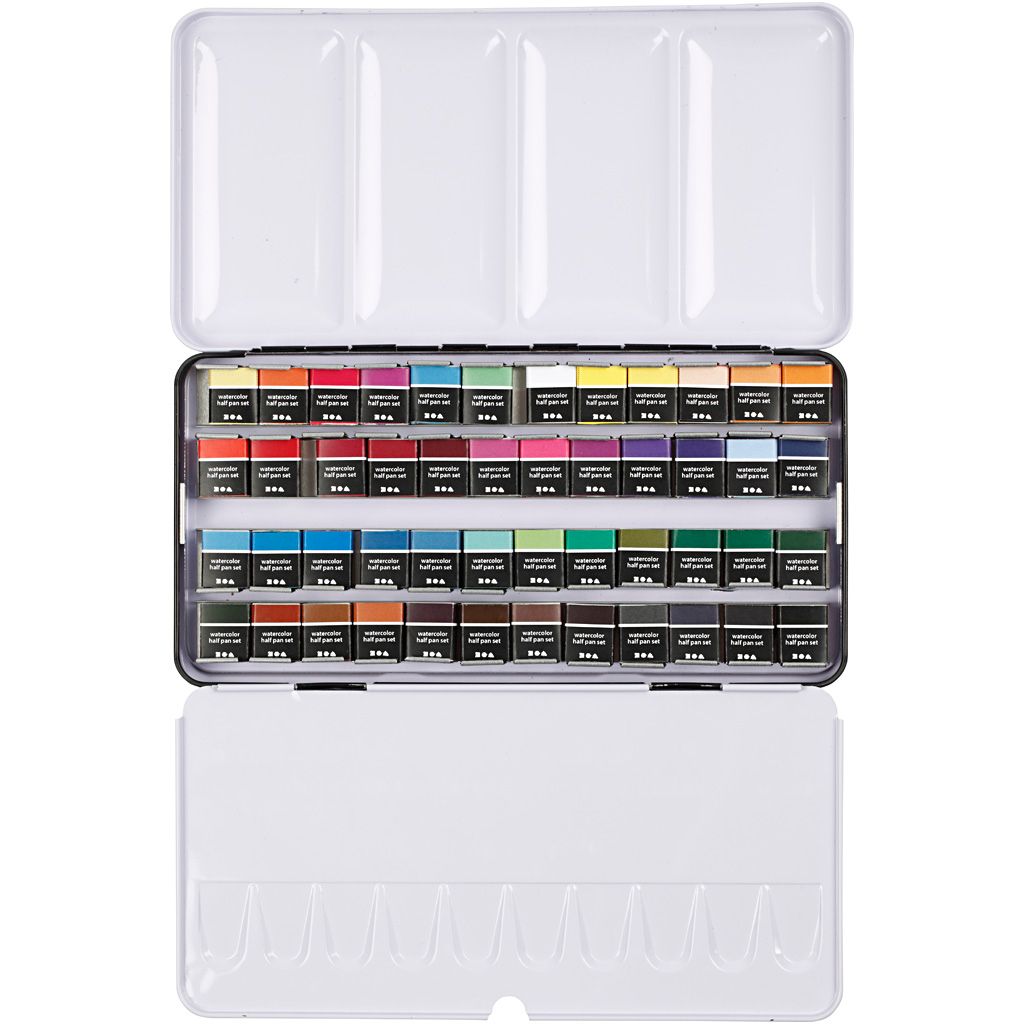 Creativ Company Art Aqua watercolour paints, Multi, 48 Stück(e)