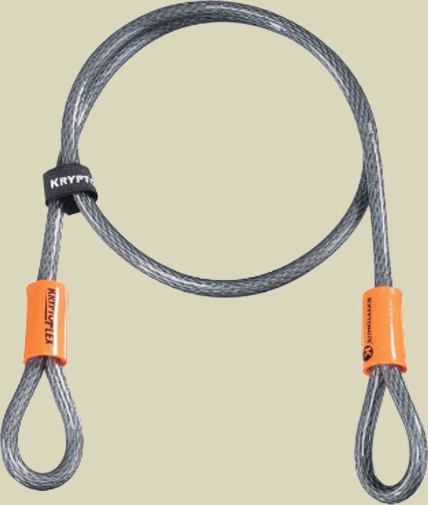 Kryptonite Kryptoflex Orange/Grey 120 cm Produktbild 1