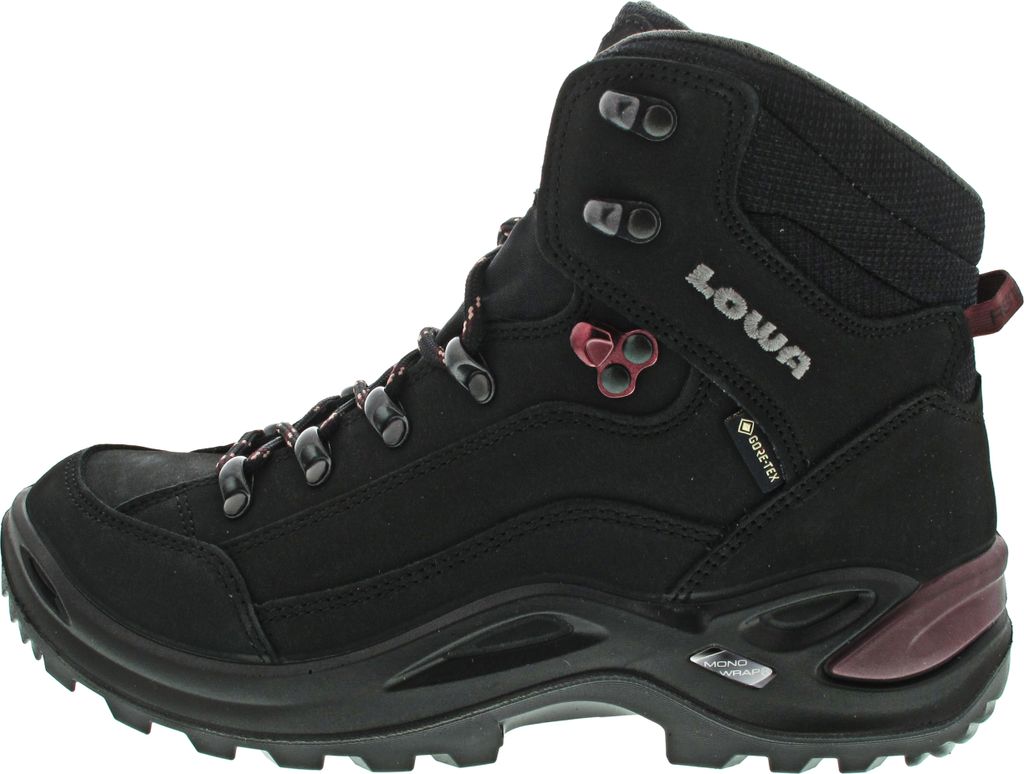 Lowa Renegade GTX Mid Wanderstiefel Schwarz Produktbild 