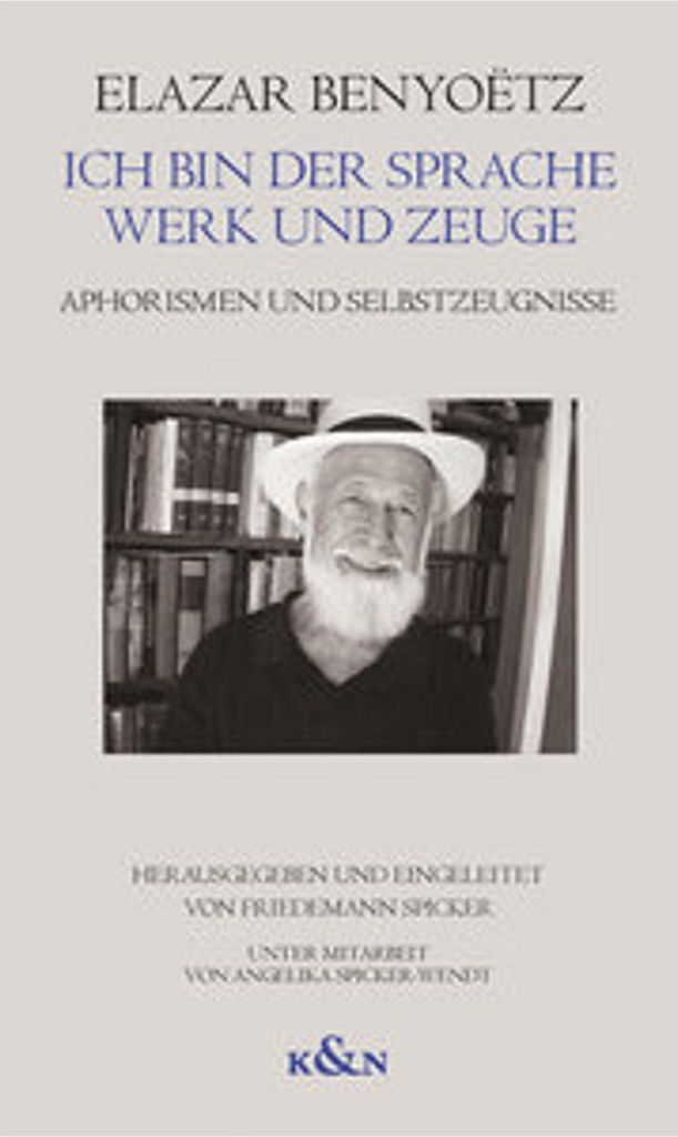 Ich bin der Sprache Werk und Zeuge