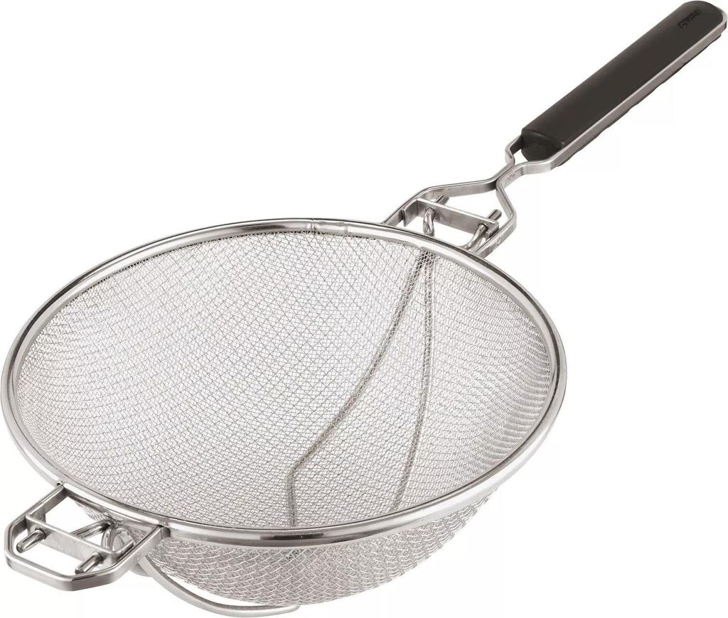 PADERNO Passoire pour grande cuisine avec renfort, acier inoxydable, ø 300 mm