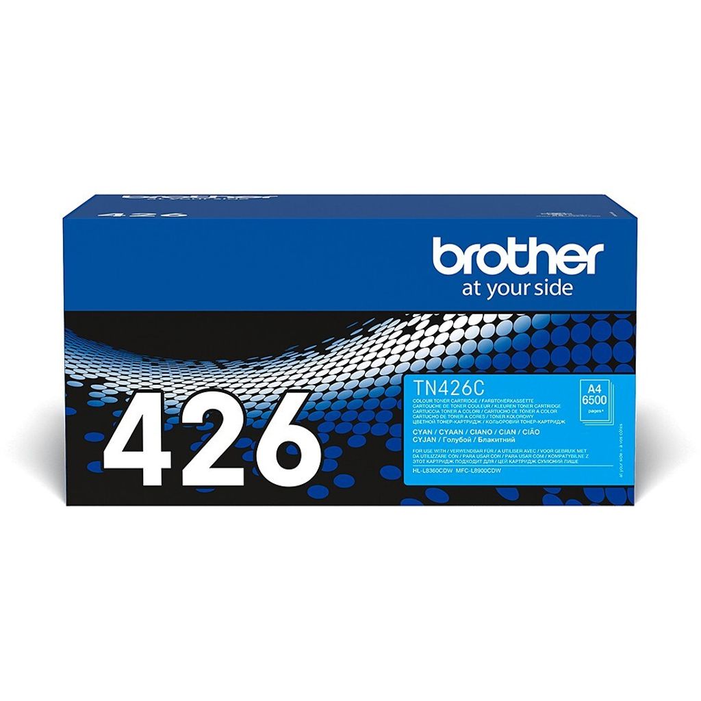 Brother TN426C - Super Jumbo - Cyan - Oryginalny - Kaseta z Zdjęcie produktu 