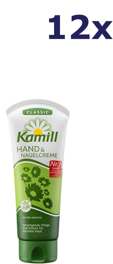 12x Kamill Hand & Nagel Creme 100ml Classic