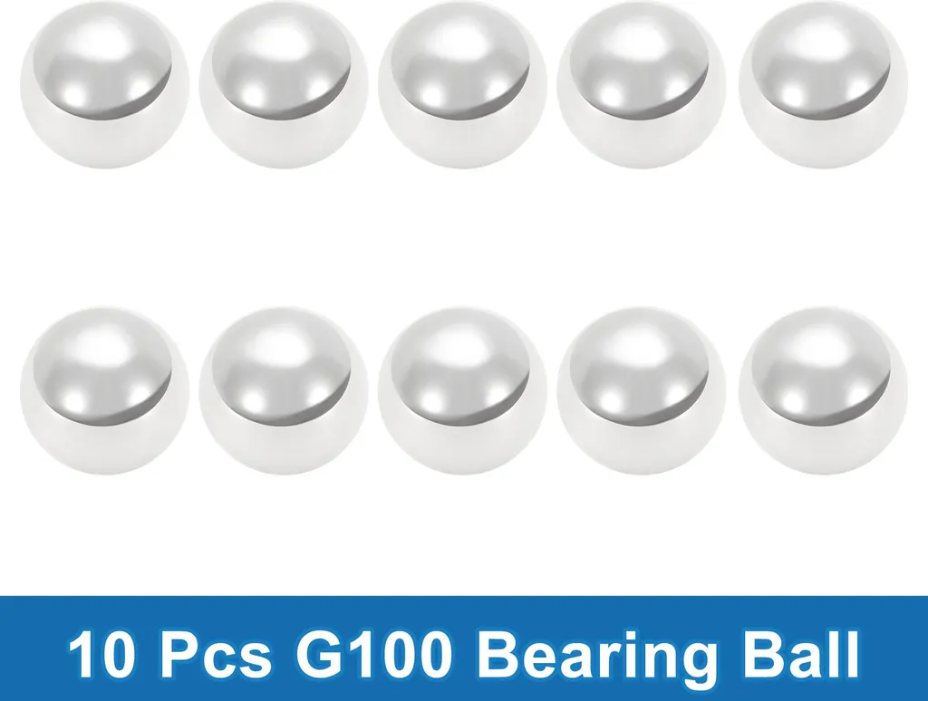 Bille Acier 25,4 mm G100 pour Réparation de Roulement et Mécanique - 10pcs