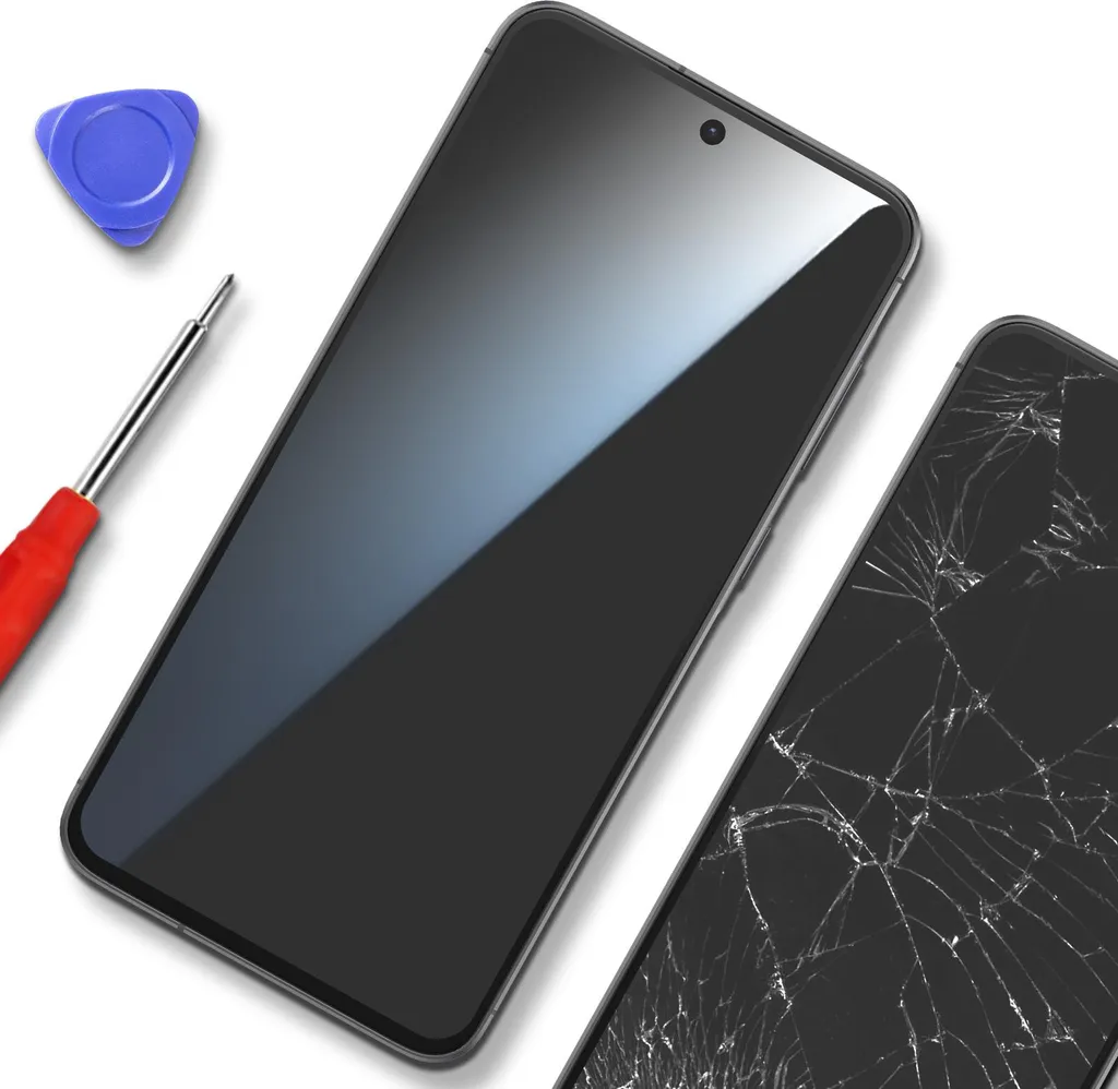Écran Galaxy A56 OLED Clappio avec tactile et châssis gris foncé robuste - 4