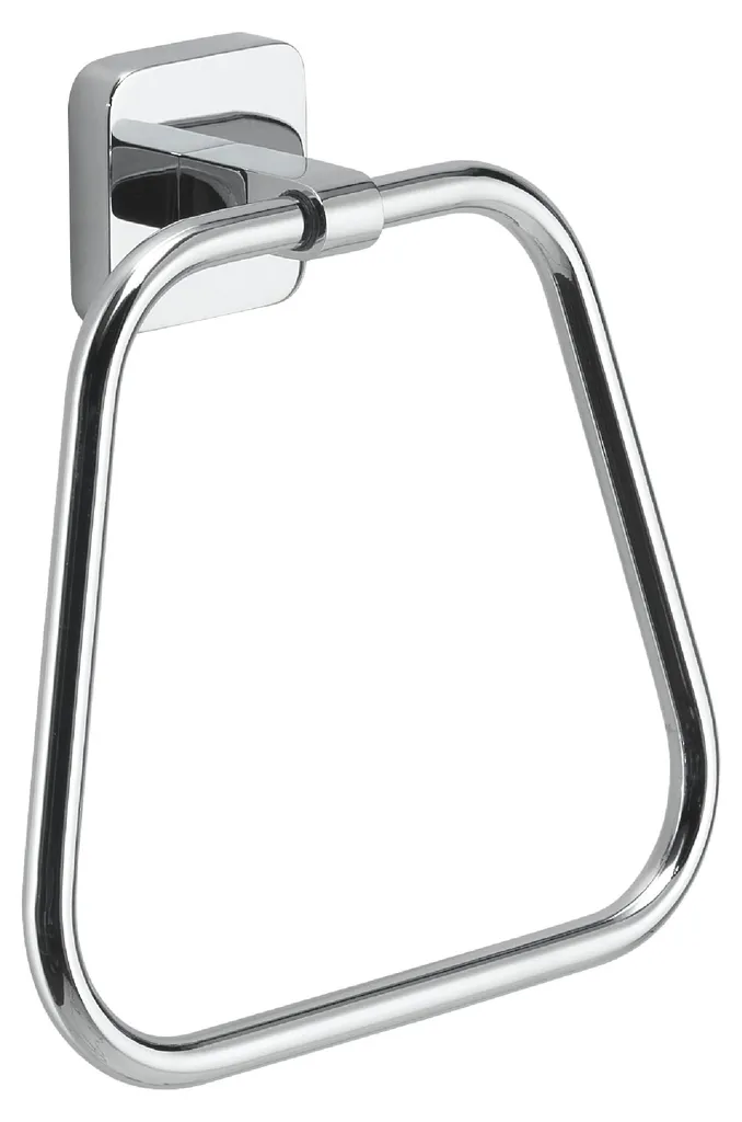 Anneau porte-serviette Tonga pour petite salle de bain pose sans perçage