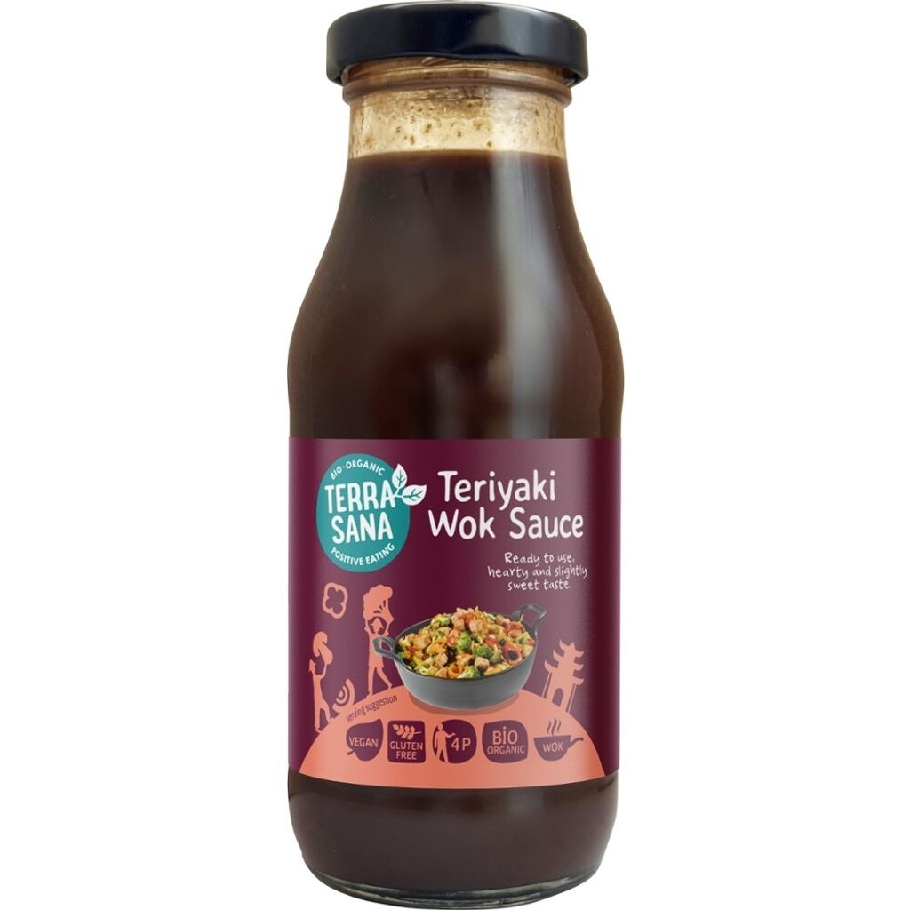 TERRASANA Teriyaki Wok Sauce 240ml