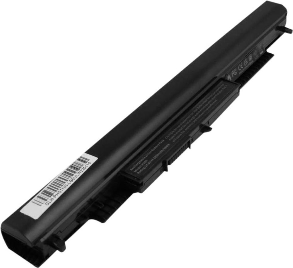 Avizar, Ersatzakku Li-Ion 2200mAh 14,8V für HP 240 G4 Notebook, Schwarz