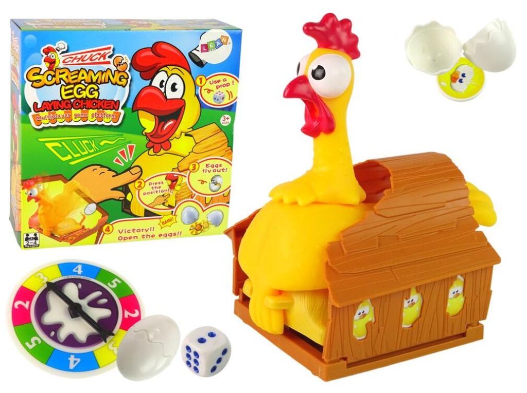 Le jeu Screaming Egg : La poule pour toute la famille Image du produit 
